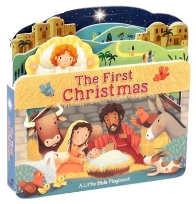 Cover for Little Bible Playbook : The First Christmas (Board book) (2018)