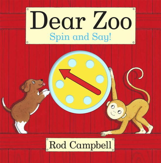 Cover for Rod Campbell · Dear Zoo Spin and Say (Board book) (2025)