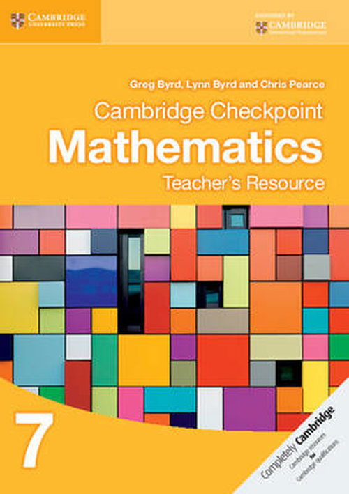 Cambridge Checkpoint Mathematics Teacher's Resource 7 - Greg Byrd - Game - Cambridge University Press - 9781107693807 - June 28, 2012