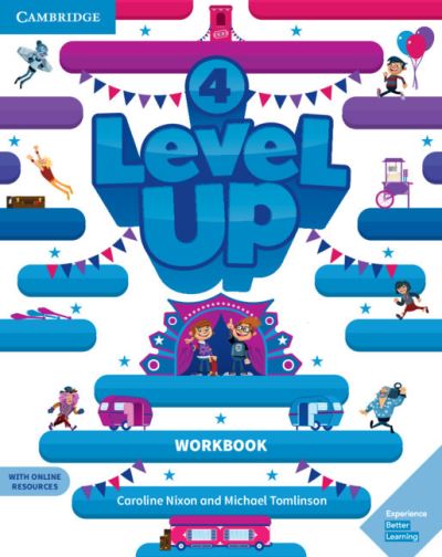 Cover for Caroline Nixon · Level Up Level 4 Workbook with Online Resources and My Home Booklet - Level Up (Book) (2018)