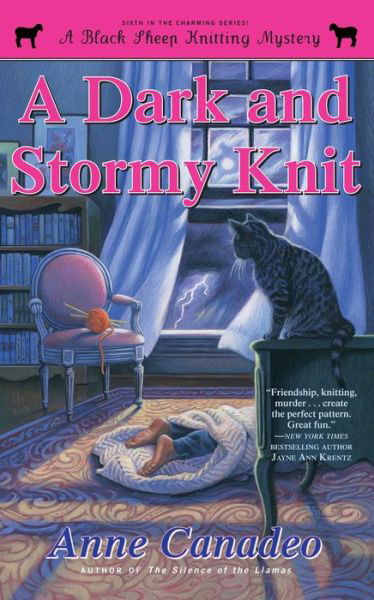 A Dark and Stormy Knit (A Black Sheep Knitting Mystery) - Anne Canadeo - Książki - Gallery Books - 9781451644807 - 14 stycznia 2014