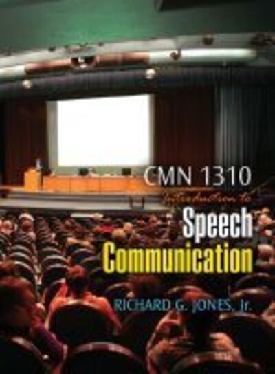 Cover for Richard Jones · Introduction into Speech Communication: CMN 1310 (Paperback Book)