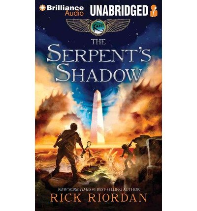 Cover for Rick Riordan · The Serpent's Shadow (Kane Chronicles) (Audiobook (CD)) [Unabridged edition] (2014)