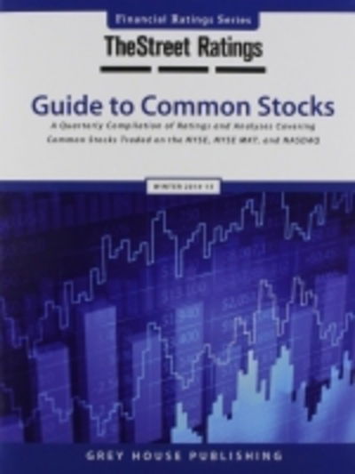 TheStreet Ratings Guide to Common Stocks - Grey House Publishing - Books - Grey House Publishing Inc - 9781619255807 - 2015