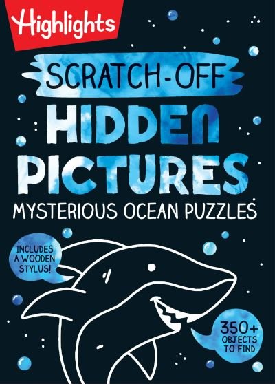 Cover for Highlights · Scratch-Off Hidden Pictures Mysterious Ocean Puzzles (Buch) (2023)