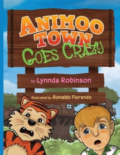 Cover for Lynnda Robinson · Animoo Town Goes Crazy (Paperback Book) (2021)