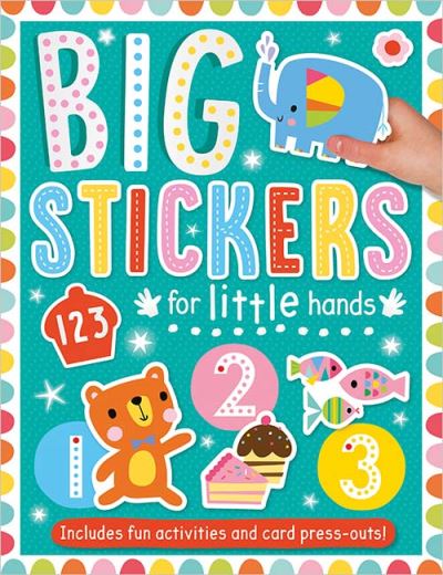 Cover for Amy Boxshall · Big Stickers for Little Hands 123 (Paperback Book) (2021)