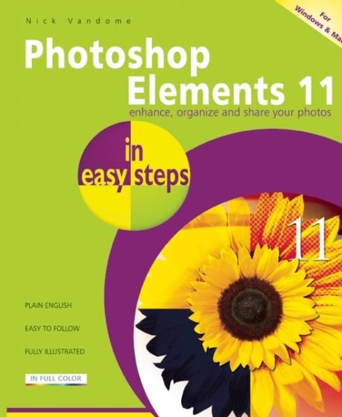 Cover for Nick Vandome · Photoshop Elements 11 in Easy Steps (Paperback Book) (2013)