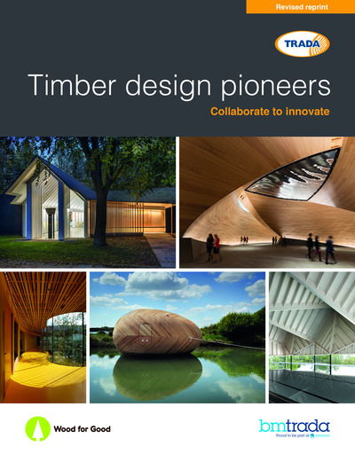 Cover for Bm Trada · Timber design pioneers (Paperback Bog) (2019)