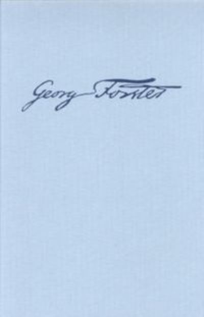 Cover for Georg Forster · A Voyage Round the World (Saemtliche Schriften, Tagebuecher Und Briefe) (Gebundenes Buch) (1995)