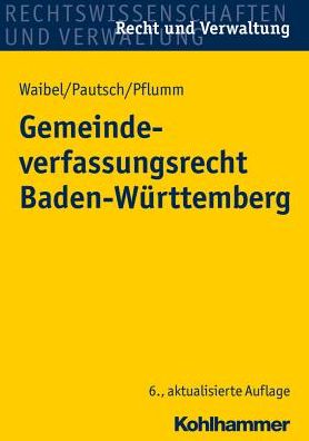 Cover for Waibel · Gemeindeverfassungsrecht Baden-W (Book) (2021)