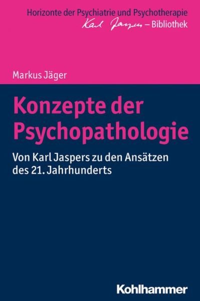 Cover for Jäger · Konzepte der Psychopathologie (Book) (2015)