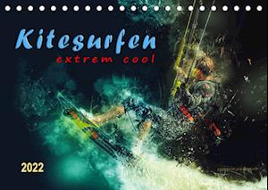 Kitesurfen extrem cool (Tischkalender 2022 DIN A5 quer) - Peter Roder - Gadżety - Calvendo - 9783673499807 - 7 maja 2021