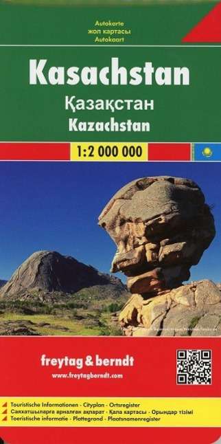 Cover for Freytag &amp; Berndt · Freytag &amp; Berndt Road Map: Kazakhstan (Hardcover Book) (2013)