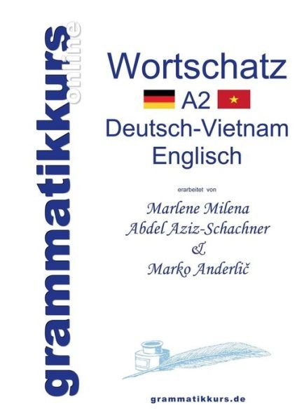 Cover for Marko Anderli? · Worterbuch Deutsch-vietnamesisch-englisch Niveau A2 (Pocketbok) [German edition] (2013)