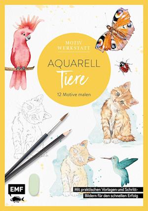 Tiere - Motivwerkstatt: Aquarell - Libros -  - 9783745909807 - 