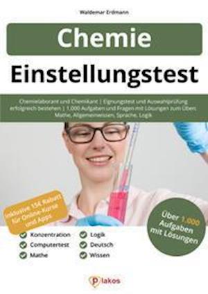 Cover for Waldemar Erdmann · Einstellungstest Chemie (Taschenbuch) (2021)