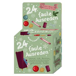 Cover for Peter Köller · Adventskalender-Box „24 faule Ausreden“ warum ich keinen Adventskalender gebastelt habe (Book) (2024)