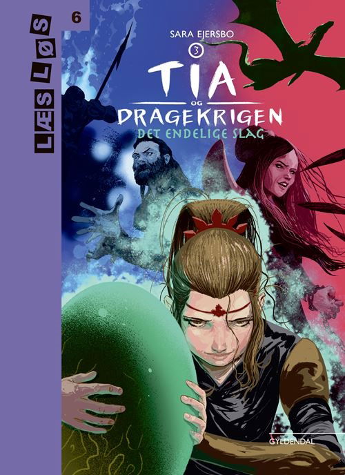 Cover for Sara Ejersbo · Læs løs 6: Tia og dragekrigen 3. Det endelige slag (Bound Book) [1º edição] (2020)