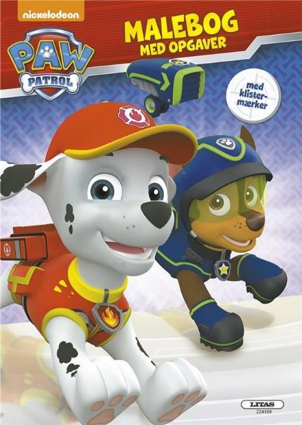 Cover for ViacomCBS · MALEBOG MED OPGAVER: PAW PATROL ( kolli 6 ) (Taschenbuch) [1. Ausgabe] (2016)