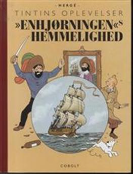 Cover for Hergé · Tintins Oplevelser: Tintin: Enhjørningen's hemmelighed - retroudgave (Bound Book) [2.º edición] [Indbundet] (2006)