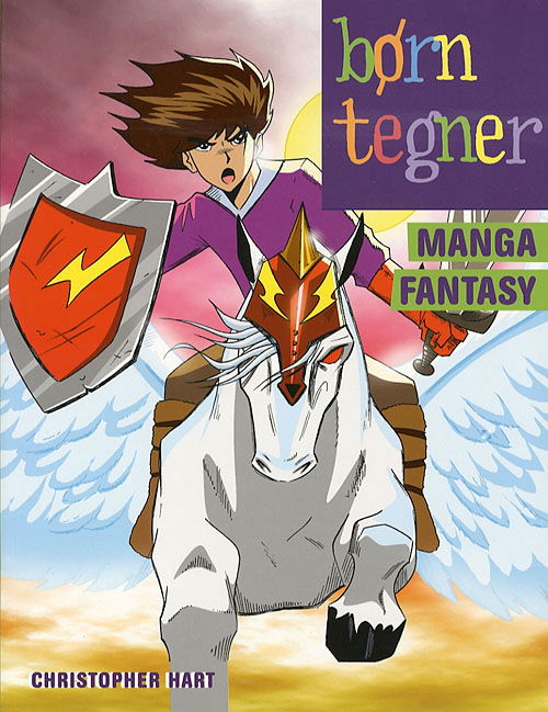 Cover for Christopher Hart · Børn tegner manga fantasy (Sewn Spine Book) [1º edição] (2006)