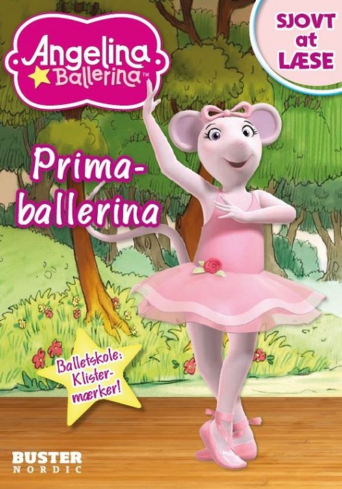 Cover for Angelina Ballerina Sjovt at læse - Primaballerina (Sewn Spine Book) [1º edição] (2017)