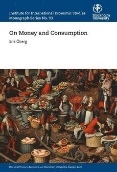 Cover for Erik Öberg · On money and consumption (Book) (2020)