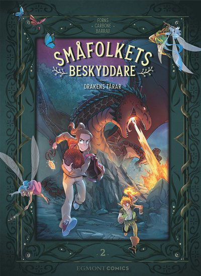 Cover for Véronique Barrau · Småfolkets beskyddare 2 : Drakens tårar (Map) (2024)