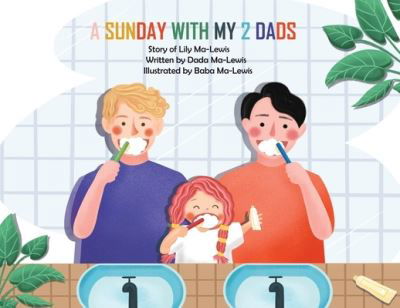 Cover for Dada Ma-Lewis · A Sunday with My 2 Dads (Pocketbok) (2021)