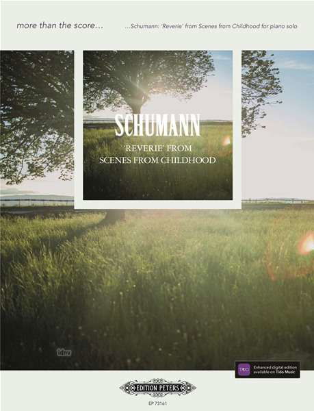 Cover for Schumann · More Than the Score...schumann: Reverie from Scenes from Childhood (Partituren) (2017)