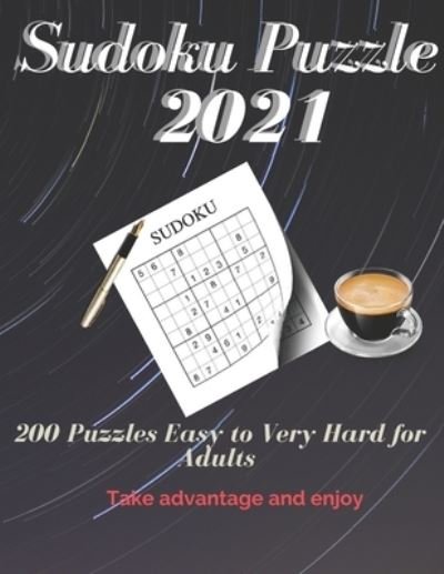 Cover for Fun Books · Sudoku Puzzle 2021 Easy To Very Hard For Adults (Paperback Bog) (2020)