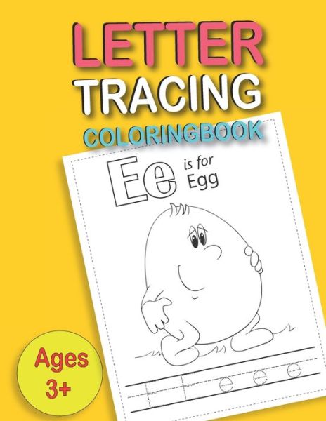 Cover for Barish Publications · Letter Tracing Coloringbook (Paperback Book) (2020)