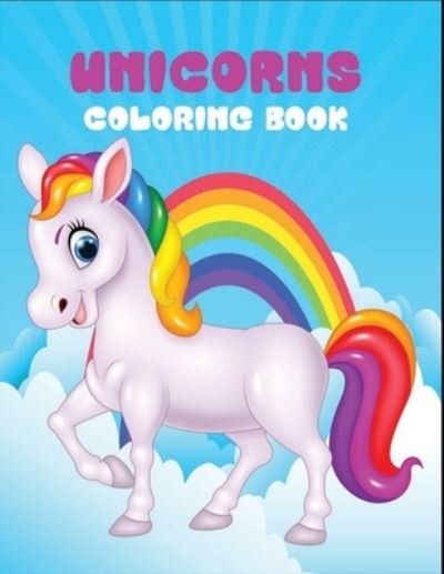 Cover for Dasanix Gefinix · Unicorns coloring book (Paperback Book) (2020)