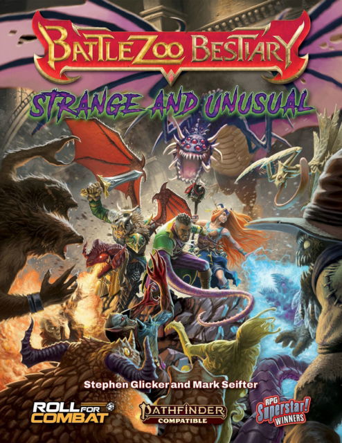 Cover for Stephen Glicker · Battlezoo Bestiary: Strange &amp; Unusual (Pathfinder 2e) (Hardcover Book) (2024)