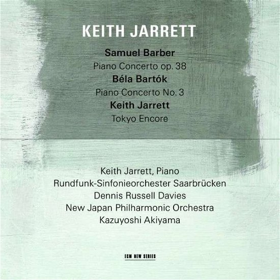 Barber & Bartok Piano Concertos - Keith Jarrett Rso Saarbrucken & Dennis Russell Davies - Musiikki - ECM NEW SERIES - 0028948115808 - maanantai 11. toukokuuta 2015