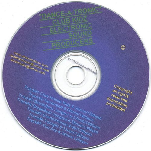 Cover for 1-a Club Kidz Production · Danceatronic (CD) (2005)
