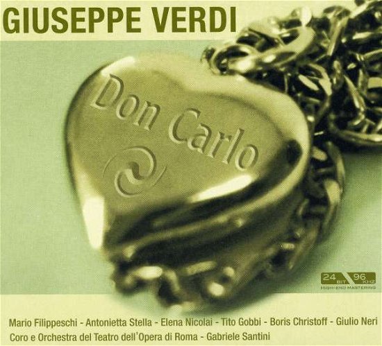 Cover for Gobbi / Christoff / Santini · Verdi: Don Carlos (CD) (2011)