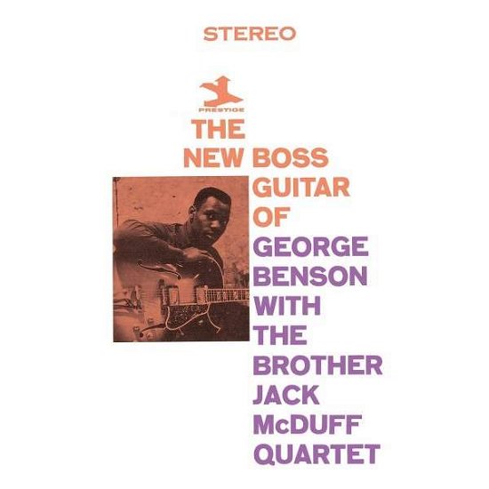 Cover for George Benson with the Brother Jack Mcduff Quartet · The New Boss Guitar of George Benson (LP) (2022)