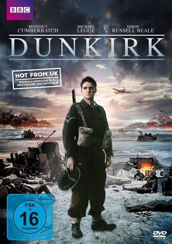 Cover for Cumberbatch,benedict / Beale,simon Russell/+ · Dunkirk (DVD) (2017)