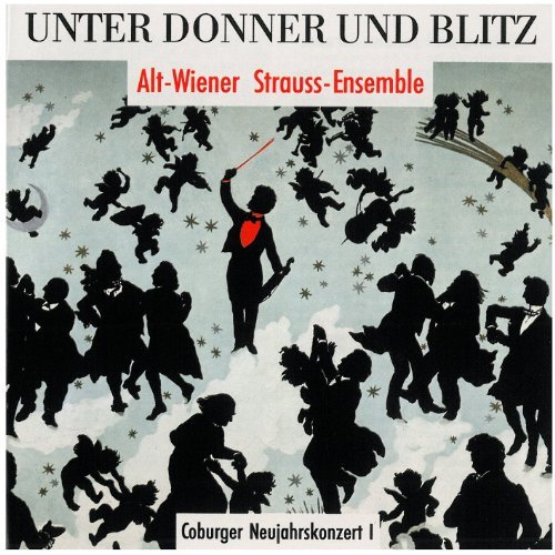 Cover for Strauss / Alt Wiener Strauss Ensemble · Unter Donner Und Blitz: Works of the Strauss (CD) (2000)