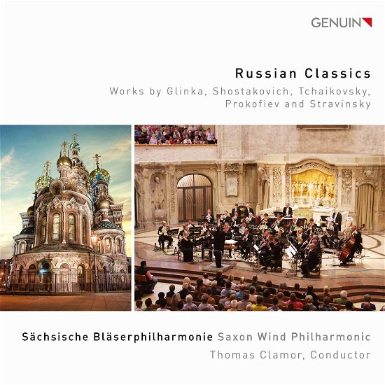Cover for Saxon Wind Phil / Clamor · Russian Classics (CD) (2017)