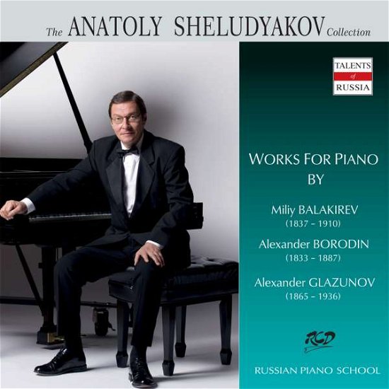Cover for Sheludyakov Anatoly · Works For Piano By Balakirev, Borodin And Glazunov (CD)