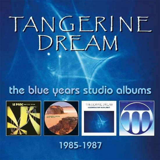 Cover for Tangerine Dream · The Blue Years Studio Albums 1985-1987 (CD) [Remastered edition] [Box set] (2021)
