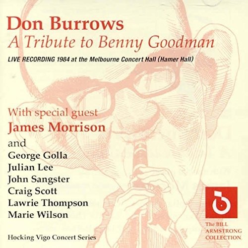Cover for Burrows Don · Burrows Don / James Morrison-A Tribute To Benny Goodman (CD) (2014)