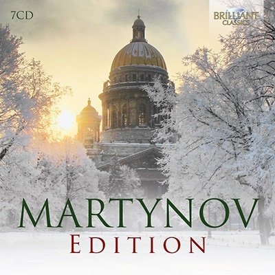 Cover for Opus Posth Ensemble / The Sirin Choir / Tatiana Grindenko / Alexei Lubimov · Martynov Edition (CD) (2022)