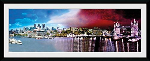 Cover for London · London: Day &amp; Night (Stampa In Cornice 76x30 Cm) (MERCH)