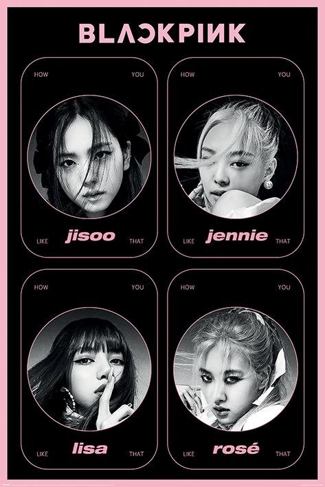 Cover for Blackpink: Pyramid · BLACK PINK - How You Like That - Poster 61 x 91cm (Plakat)