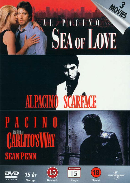 Cover for Film / Box · 3tr Seaoflove / Scarface / Carlitoway DVD Kø (DVD) (2010)