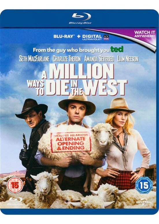 Cover for Million Ways to Die in the Wes · A Million Ways To Die In The West (Blu-ray) (2014)
